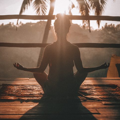 Yoga meditation in Costa Rica